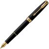 PARKER Parker Fountain Pen Sonnet Matte Black GT Fine Print Gift Box Regular Imported Product 195...