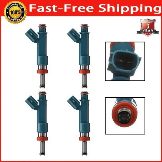 4PCS Fuel Injector For 2013-2016 Lexus CT200H 2012-2017 Toyota Prius V 1.8L L4