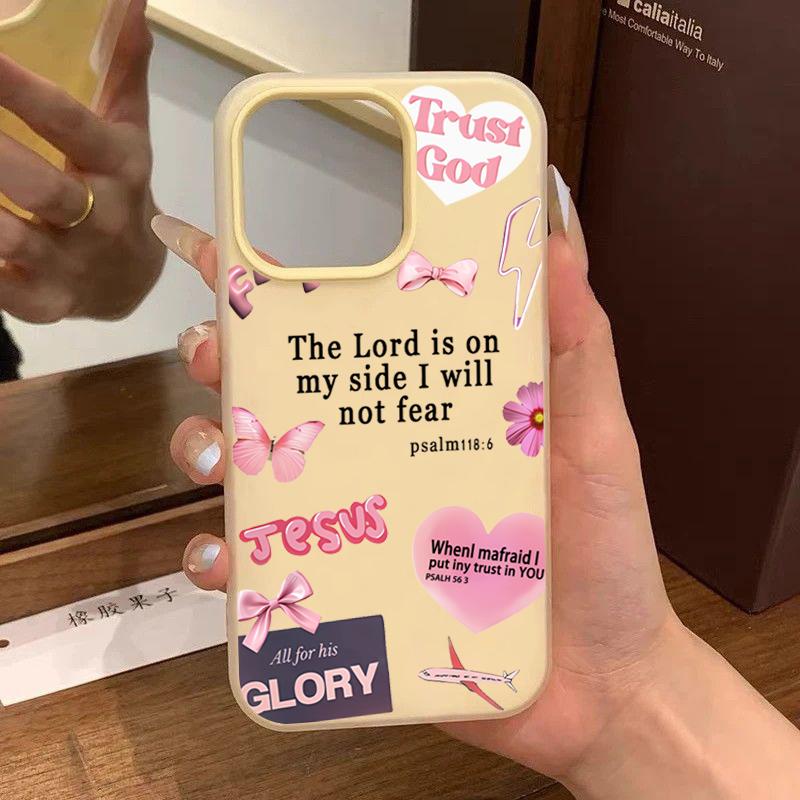God Bless You Pattern Phone Case For Xiaomi Redmi Note 14 Pro Plus 5G 13 12S 12 11 10  Redmi 14C 13C Shockproof Matte Capa Cover
