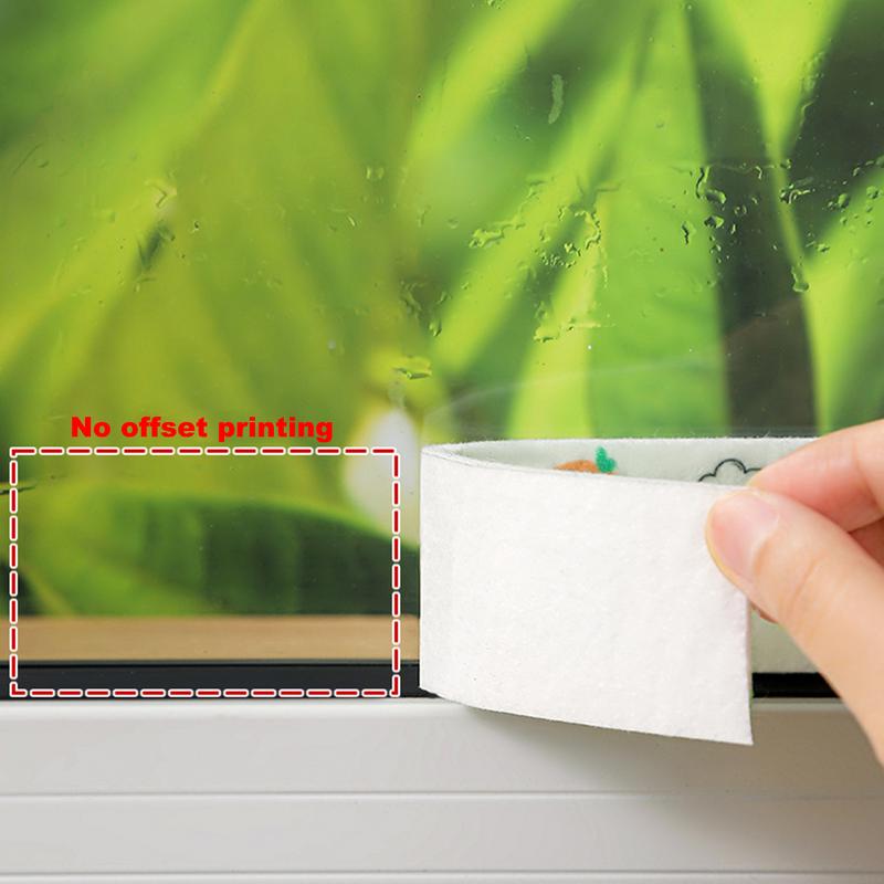1Roll Window Anti-condensation Strips Glass Water Absorb Sticker Window Condensation Absorbent Strips Moisture Absorbers