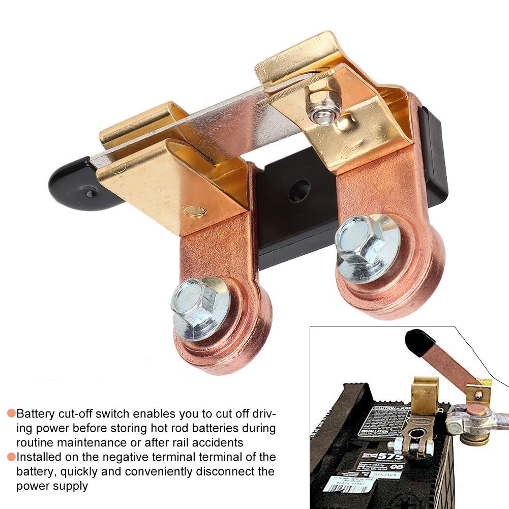 Master Cutting Switch Terminal Cutoff Side Post Qiilu Metal Car