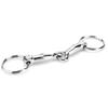 Snaffle Bits Nyckelring Zink Legering Pelham Nyckelring Single Connector Horse Bit Key Knot