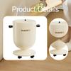 Bidone della spazzatura con ruote da 15L, Contenitore per rifiuti, Pattumiera per Bagno, Casa, Cucina