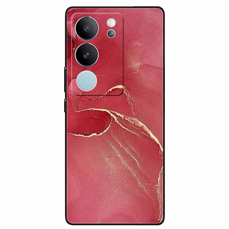 Phone Cases For Vivo V29 5G Cover 2023 Silicone Soft Lovely Marble Printing Coque for Vivo V29 V 29 V2250 Back Coque 6.78'' Etui