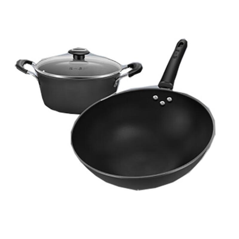 Zhang Xiaoquan Fine Iron Snow Ripple Cookware Set