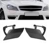 1 Pair Left Right Bumper Headlight Washer Nozzle Cover Bumper Trim Primered Nozzle Cap Replacement for Mercedes W204