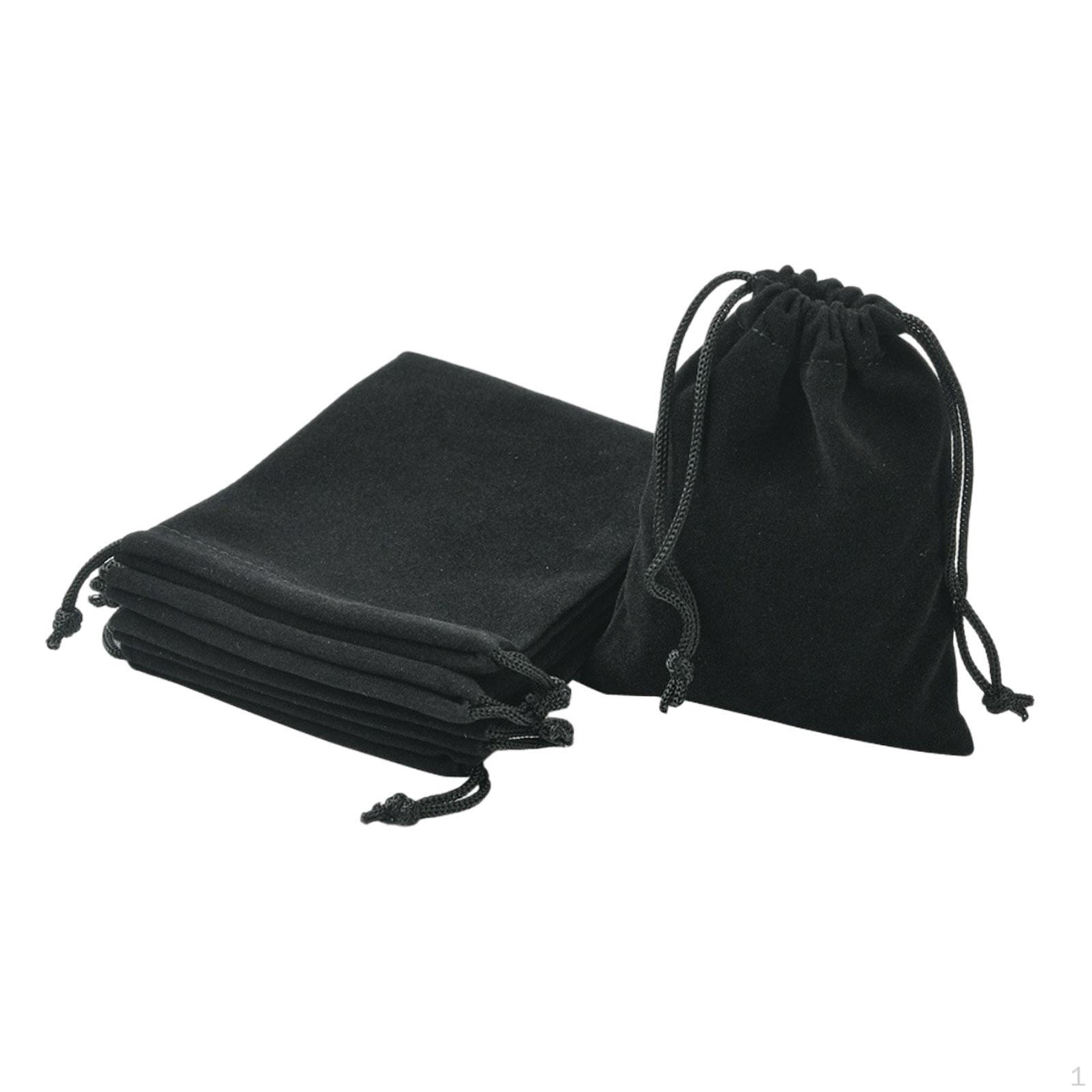 

10 шт. бархатные сумки на шнурке, подарочные сумки для конфет, мешочки для ювелирных изделий для завязок для волос