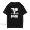 Herren Sport T-Shirt Yeah Buddy Ronnie Coleman Bodybuilding Grafik T-Shirts Herren Lässige Mode Tops Ropa Hombre Sommer XS-4XL