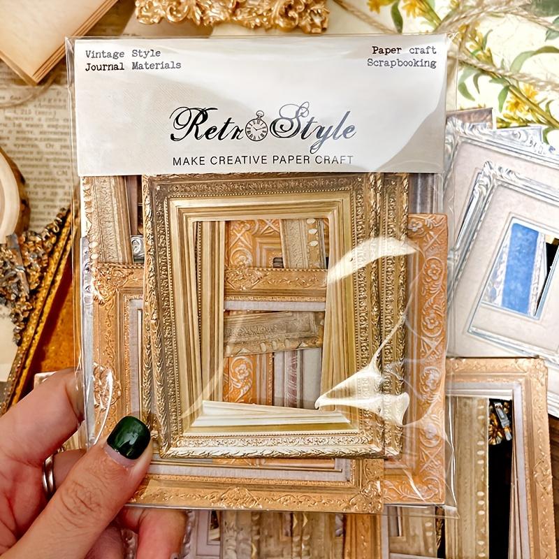 30pcs Retro Aesthetic Scrapbook Paper For DIY Crafts Journaling Scrapbook Supplies Gift Wrapping Album Art Decorative Craft Paper
