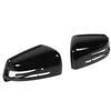 2PCS Rearview Mirror Cover Cap Strong Protection Long Durability Weather Resistance Replacement for Benz W176 W246 W204