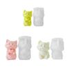 Silicone Mold Cats Shaped  Rebound Decompression Toy Molds Practical Ornaments Making Mould Jewelry Tool for Craftsmen