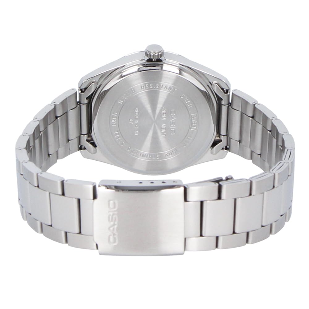 CASIO Casio Standard Cheap Casio Men's Quartz Analog Watch, 3-Hand, Brass, Stainless Steel, Silver, Black, Gold, MTP-1302D-1A2 [Parallel Import]