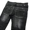 Y2K Vintage Gewaschene Abgewetzte High-Waist Schlagjeans Damen Low-Rise Stretch-Denim-Hosen