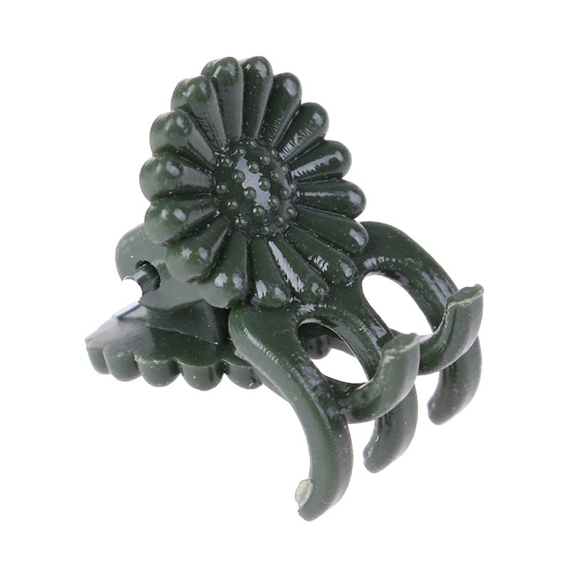 50Pcs Plant Fixed Clip Orchid Stem Vine Support Flower Tied Tree Branch Clamp Vine