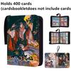 400 szt./900 szt. Album na karty Książka Anime Błogosławieństwo Niebiańskich Urzędników Kolekcja Kart Zamek na Zamki Binder na Karty Kolekcjonerskie Prezent dla Dzieci