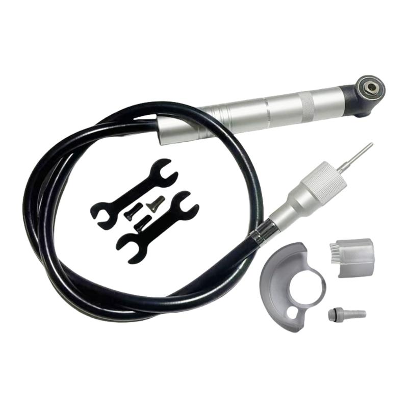 

Кутовий наконечник для міні-шліфмашинки для ручного шліфування та полірування, набір інструментів, електрична шліфмашинка, перехідна головка для металу, дерева, пластику