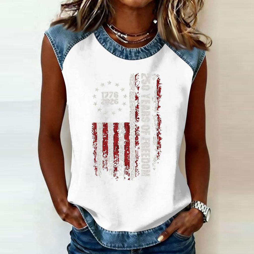 Camiseta informal de manga larga para mujer con cuello redondo y estampado