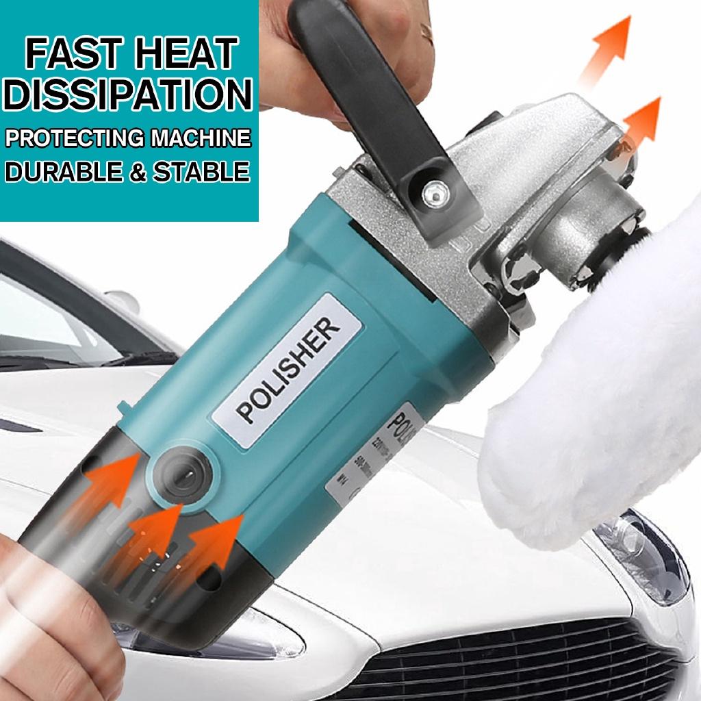 1600W 6-Gang Autowachspoliermaschine mit variabler Geschwindigkeit, elektrische Poliermaschine und Schleifer