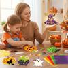 Cute Spooky Courtyard Halloween Decoration Paper Craft Handmade Paper-cutting Set Festival Decors