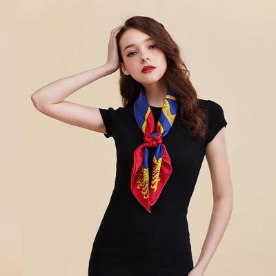 Aurora Coronet Silk Scarf