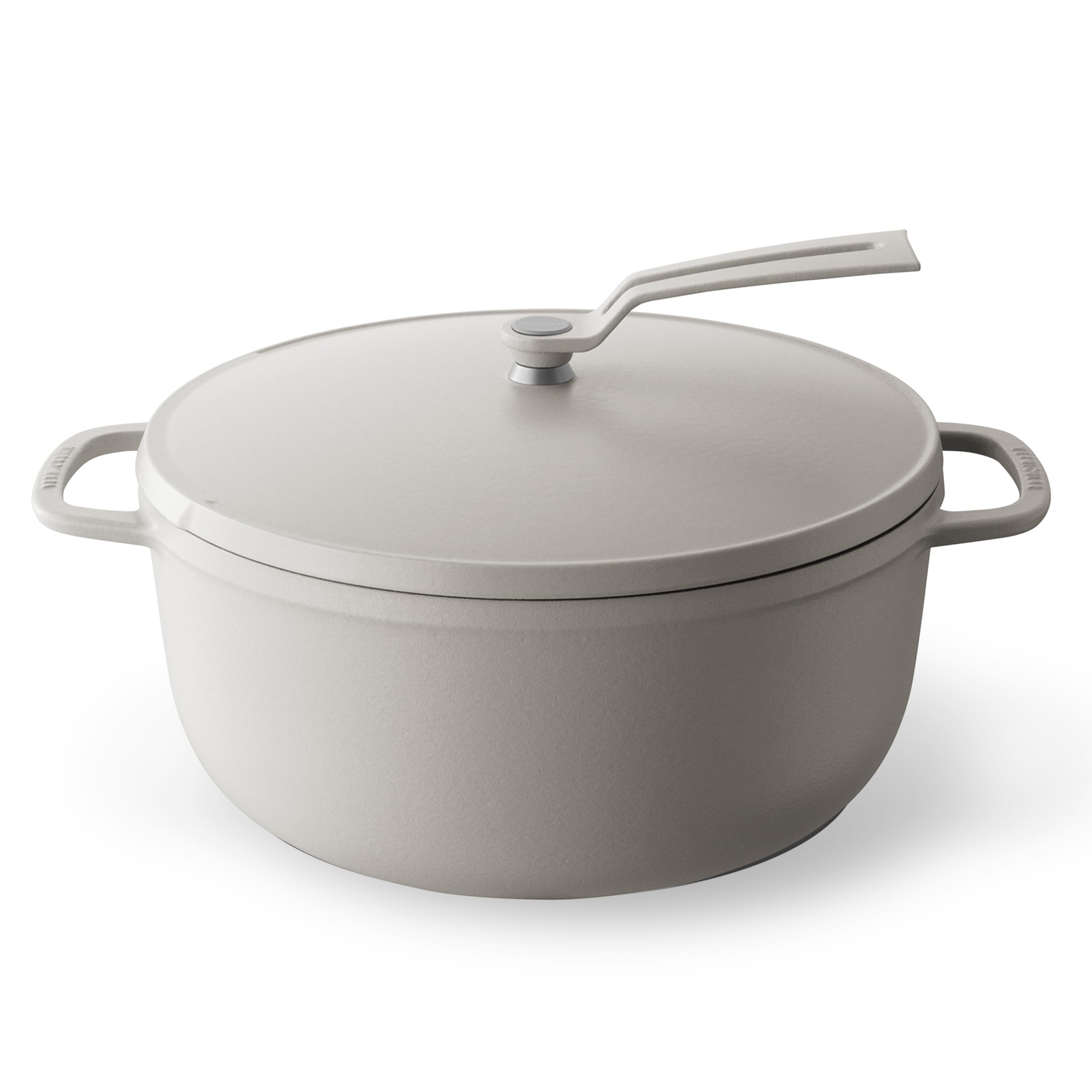

Vermicular Cast Enamel Pot 26cm Matte Linen Beige Waterless Cooking Waterless Bake Dedicated Recipe Book Included Oven Pot 2 Self Standing Lid