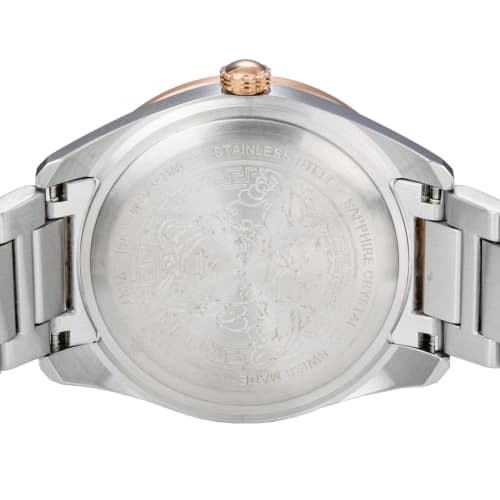 Versace Grecadome Casual Watch VE2T00724 Men's Pink Gold