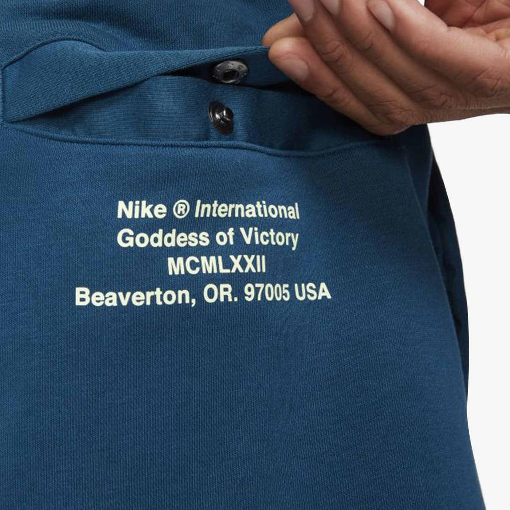 Nike Swoosh French Terry Shorts Men Shorts Peacock-Green DB4958-499