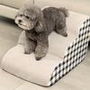 Pet 2/3 Steps High Density Foam Dog Secure Stairs Ramps Non-Slip Pet Steps for Older Dogs Pet with Joint Pain Sofa Bed Ladder