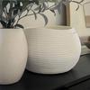 Woven Storage Basket Decorative Container Bin Home with Handle Small Round Plant for