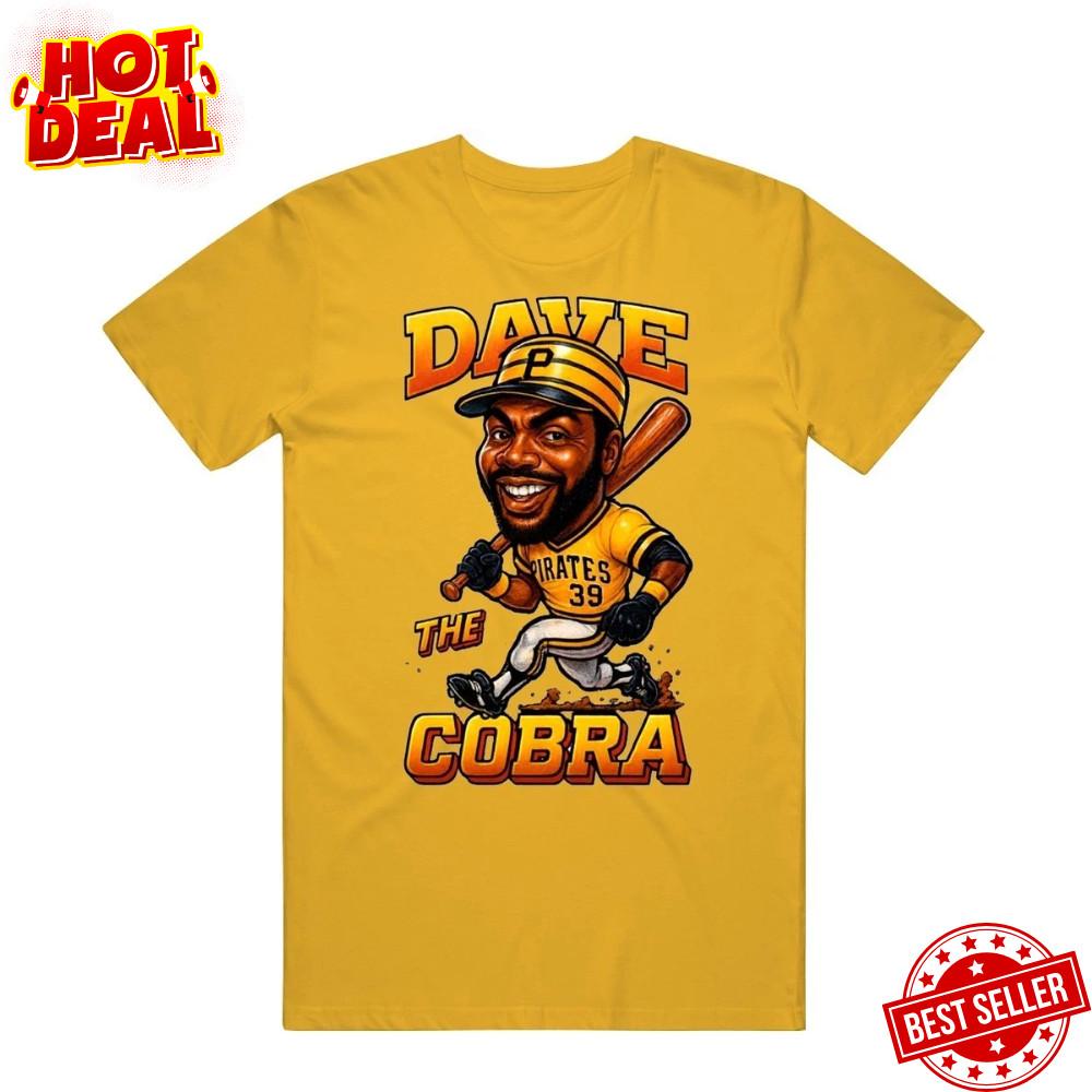 Dave Parker Caricature Inspired T-Shirt | Baseball Fan Art Tee Unisex S-5XL Unisex T-Shirt S