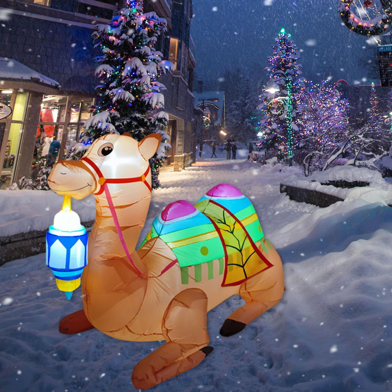 

Ramadan Camel Inflatable Ornament Outdoor Decoration for Home Holiday Garden