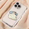 Creative Sleeping Kittens Clear Phone Case For Samsung Galaxy S26 S24 S25 S23 Ultra S22 S21 S20 Plus FE A50 A71 A72 A73 Cover