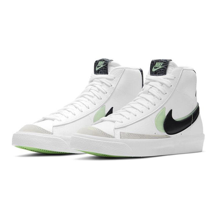 Nike Blazer Mid '77 SE (GS) White Vapor Green Smoke Grey Black DD1847-100