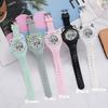 3D Cat-ear Men Women Watches Kids Sports Electronic Watches for Girls and Boys Student Waterproof LED Digital Wristwatch Gifts
