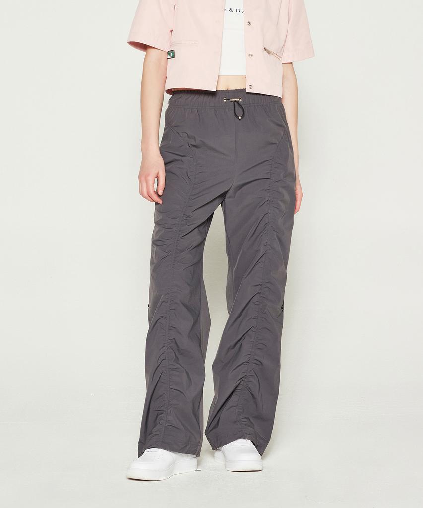 DAVE&DAZE Woven Shirred Pants Gray