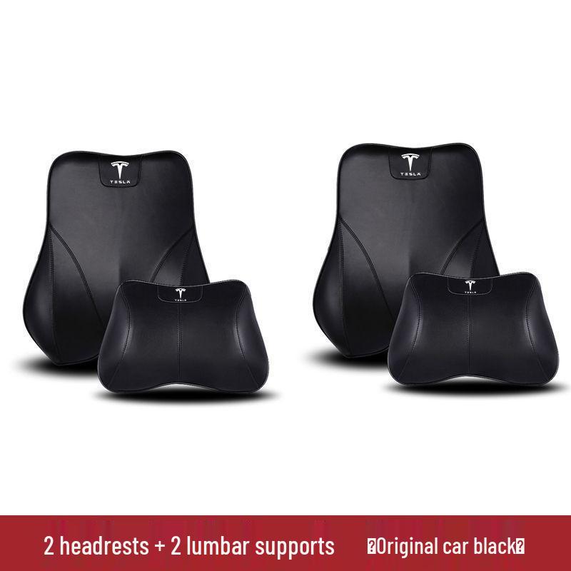 

Headrest, lumbar, and neck support pillow for Tesla Model 3/Y; Modified seat pillow for Model X/S. 1 Headrest