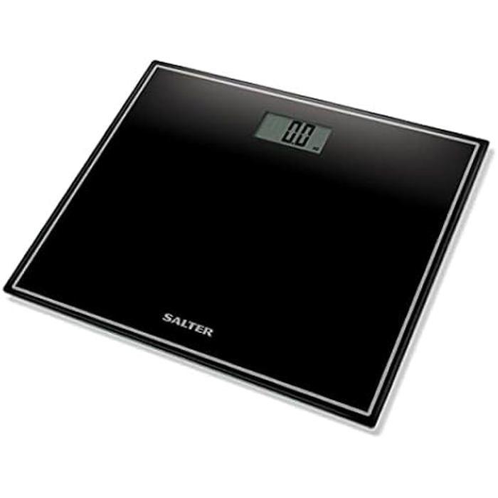 Pèse-Personne Numérique - SALTER - Verre - Capacité 150kg - Affichage LCD - Piles Incluses
