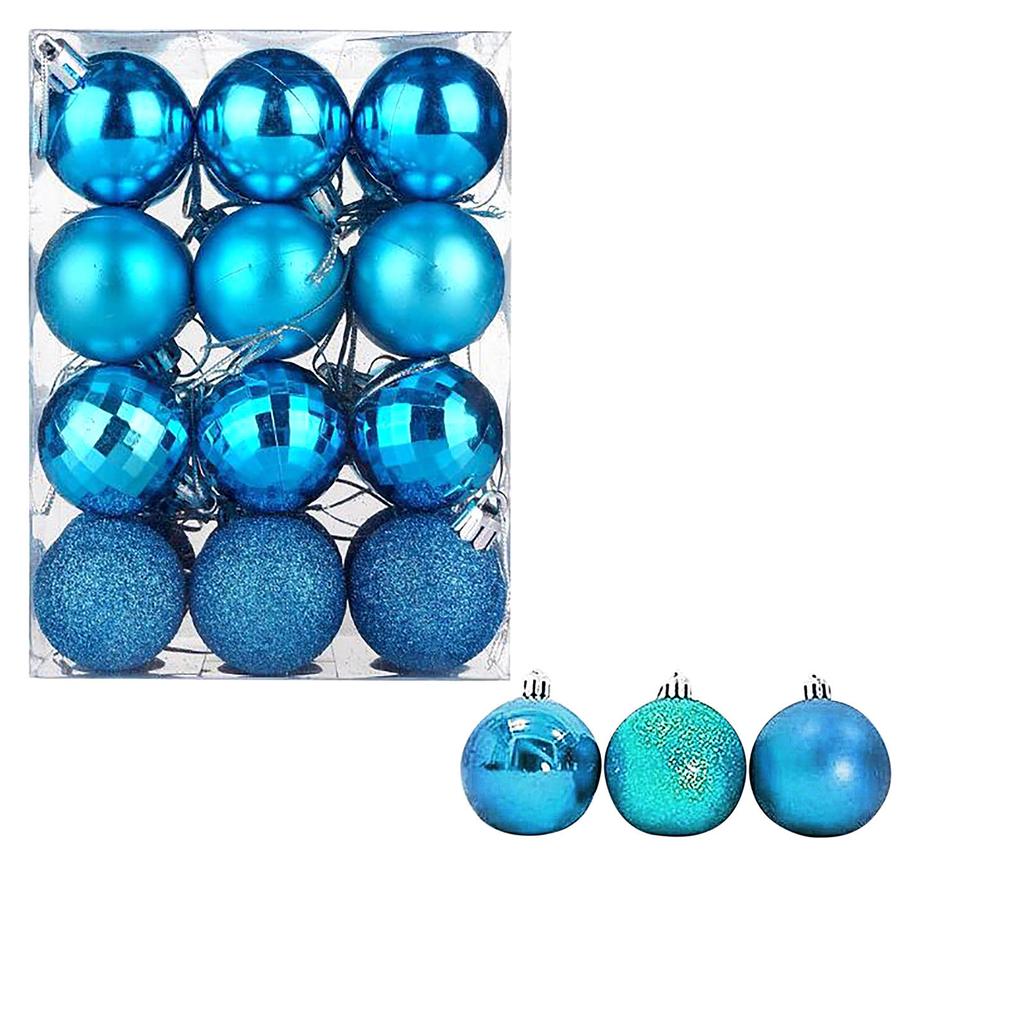 40mm Christmas Xmas Tree Ball Flitter Hängen Home Party Ornament DecorMöbel & Wohnen, Feste & Besondere Anlässe, Party- & Eventdekoration!
