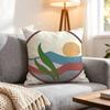 Classic Sunrise Cartoon Cushion Cover 1Pcs Decorative Covers Soft Cushion Case For Sofa Couch Decor 40X40 45X45 Pillowcases