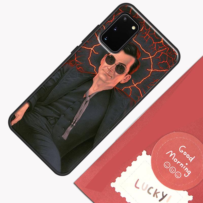 Good Omens Phone Case For Samsung Galaxy S26 S25 S24 S20 S21 S22 S23 Ultra S10 Plus S25 FE Cover Shell