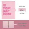 100-Day Cross-Border Savings Challenge Notebook for Couples
