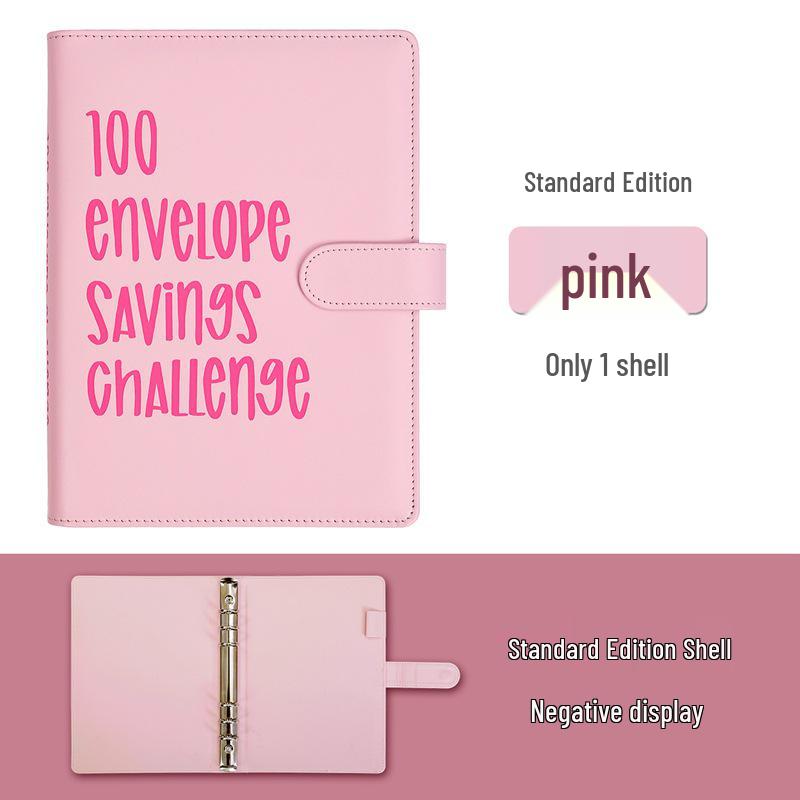 100-Day Cross-Border Savings Challenge Notebook for Couples