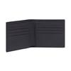 Fendi Metallic Monster Eyes Short Double Fold Wallet Men Wallet Black 7M0169-SQP-F0KUR