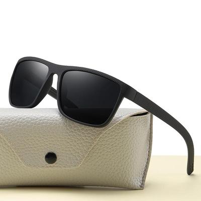 Retro Luxury Brand Sports Mens Sun Glasses Comfortable Outdoor Driving Vintage Square Goggle Sunglasses Men Uv400 Mirror