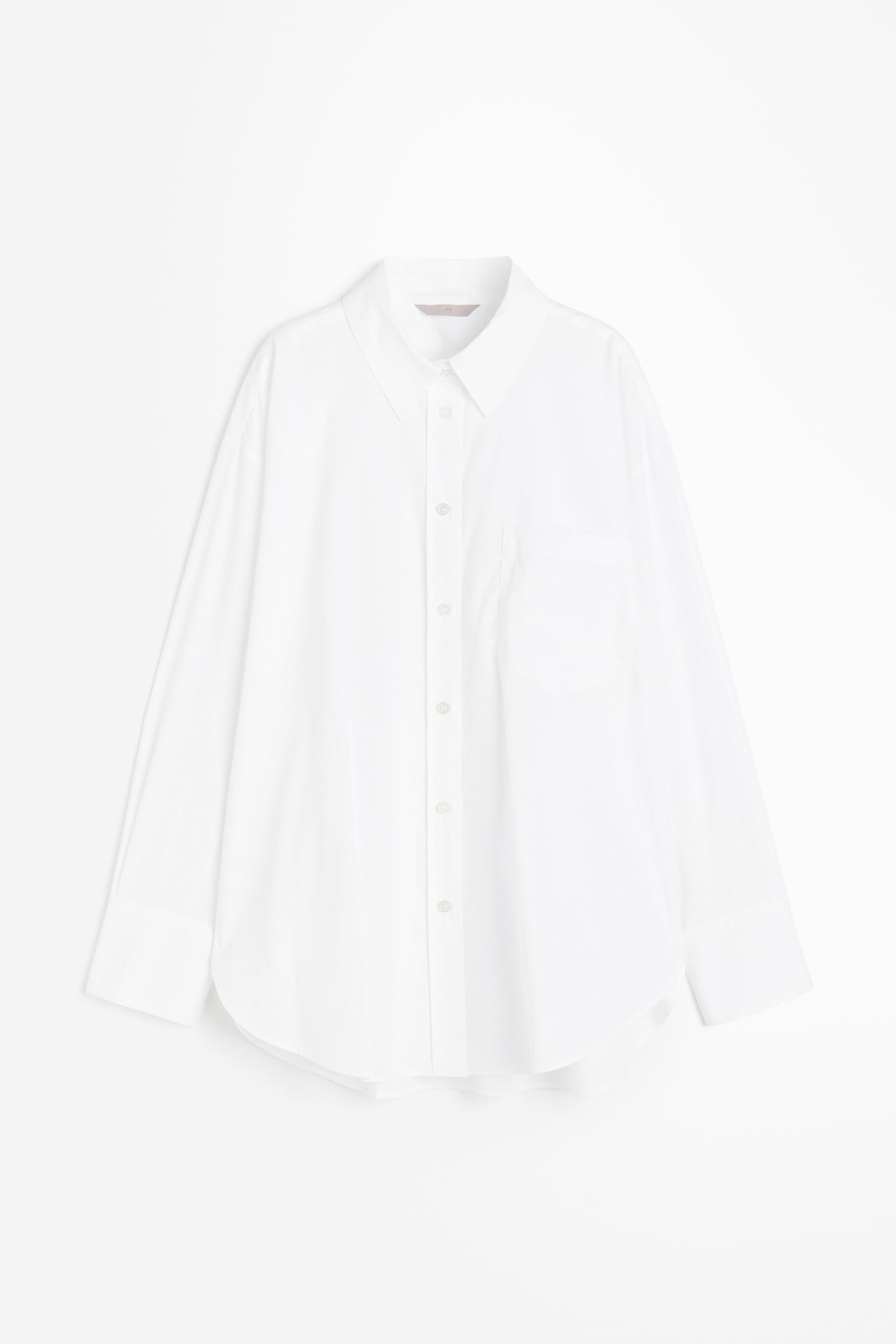 

Oversized cotton shirt