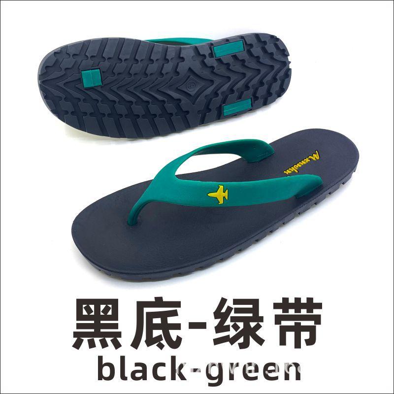 Nya Flip Flops med Solida Gummidäck, Mjukt Gummi, Hård Botten, Tåklämma, Herrtofflor, Slitstarka, Halkfria, Utomhus, Casual Tofflor