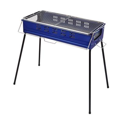 GREEN LIFE Made in Japan Barbecue BBQ Einfach hinzuzufügender Holzkohlegrillofen für 5 bis 7 Personen CBN-650ST1TN(BL)
