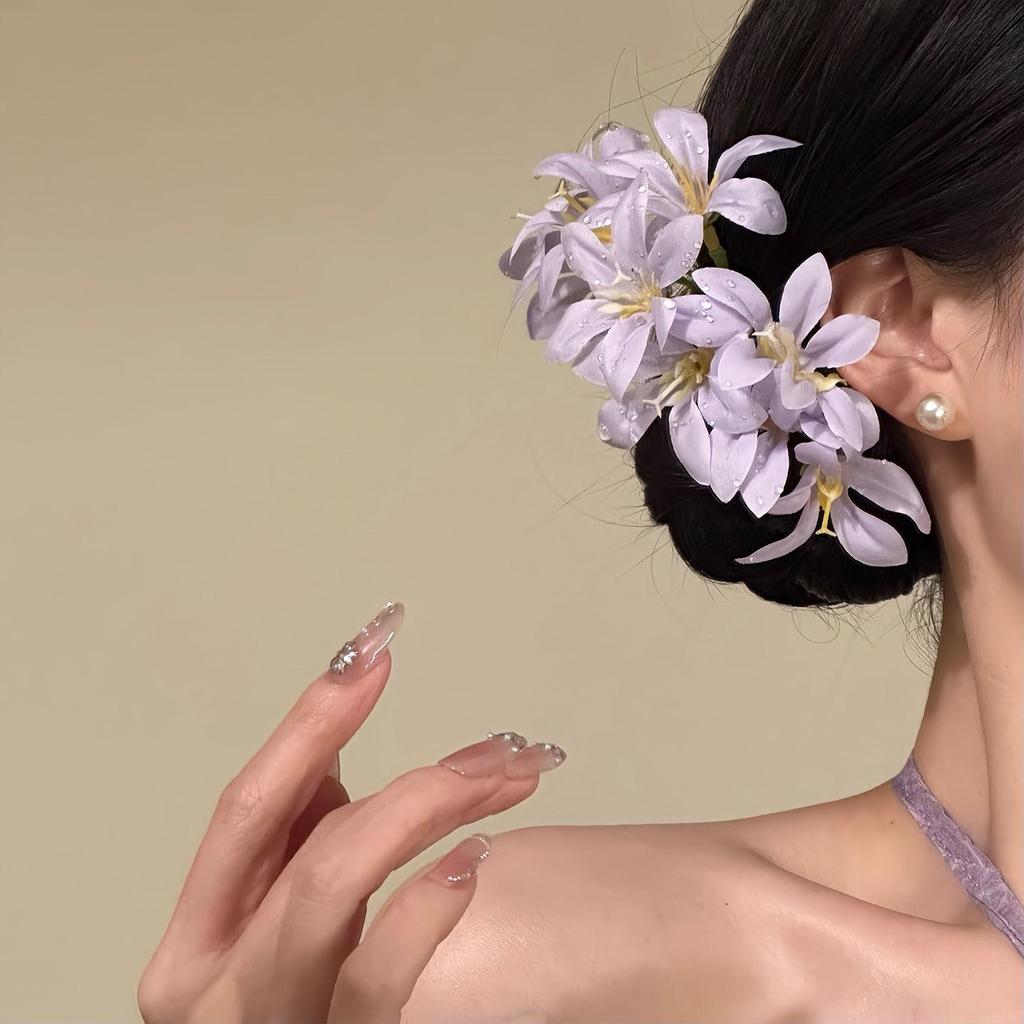 Chic Floral Fairy Hairpin – Elegant, Versatile Hair Accessory with Fresh, High-End Appeal