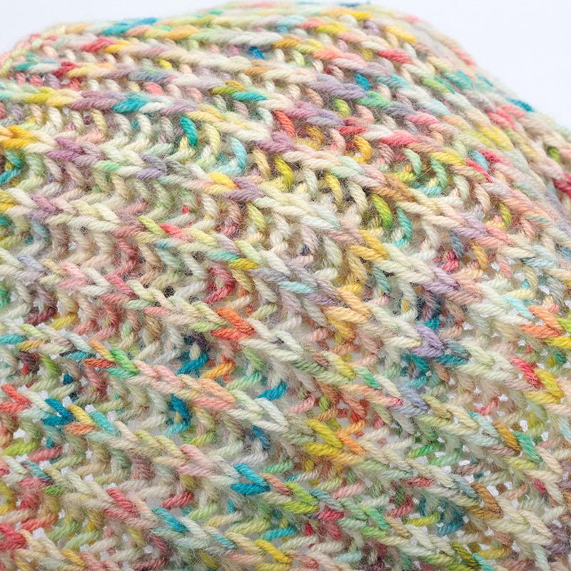 100g 300Meters Handmade Dyed Wool Yarn for DIY Knitting&Crocheting Sweater Scarf Gradient Color Cotton Wool Yarn