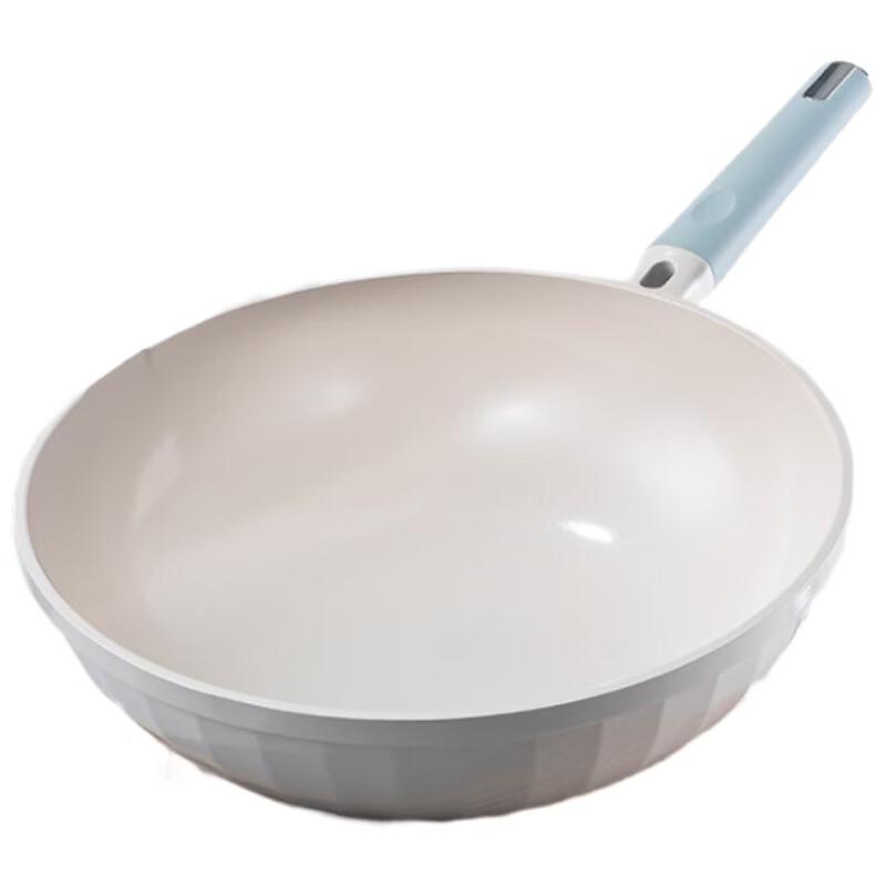 Debao Eiffel 28cm 316 Stainless Steel Non-stick Wok